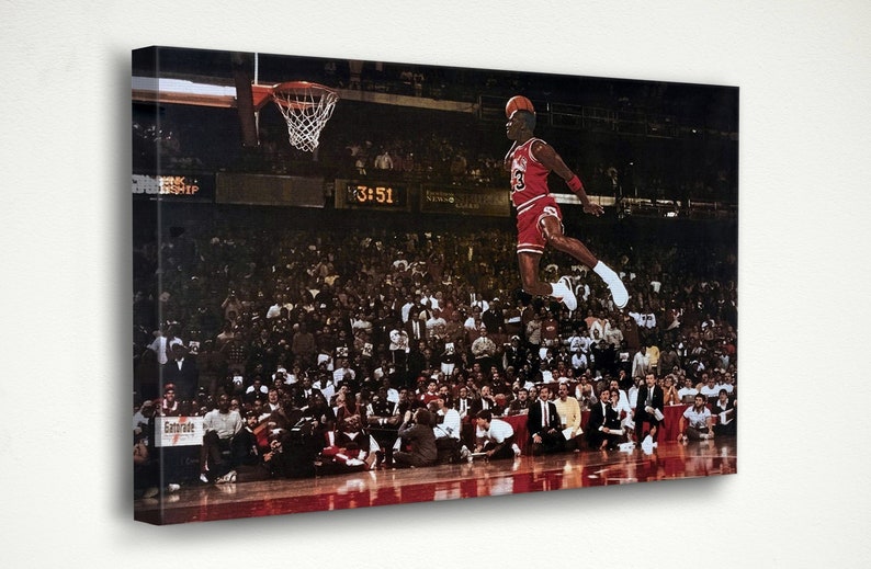 michael jordan canvas