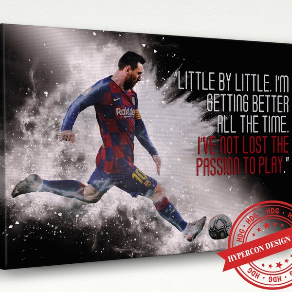 Poster Lionel Messi - Etsy