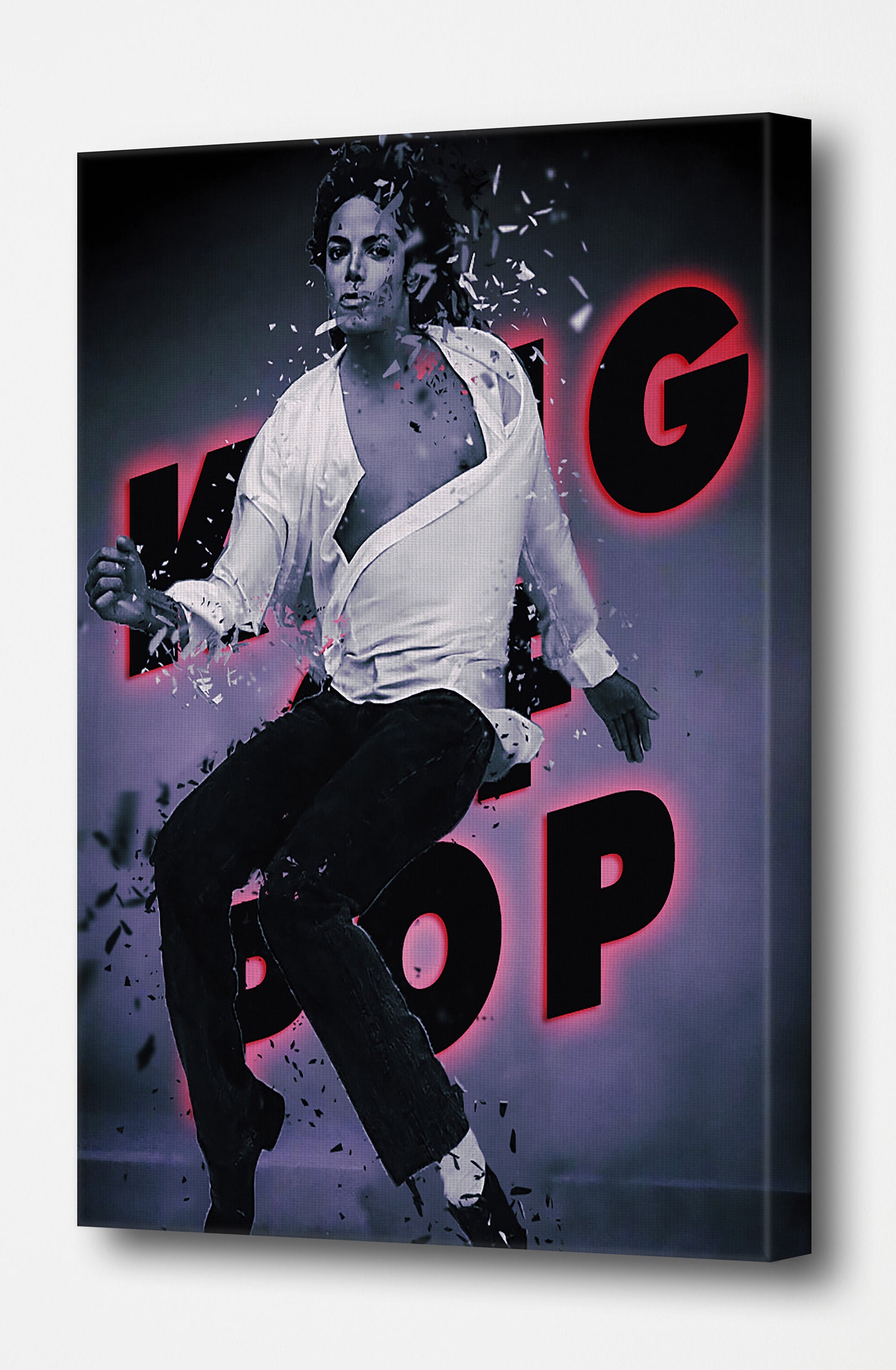 Michael Jackson Art Canvas King Of Pop Michael Jackson Moves Etsy