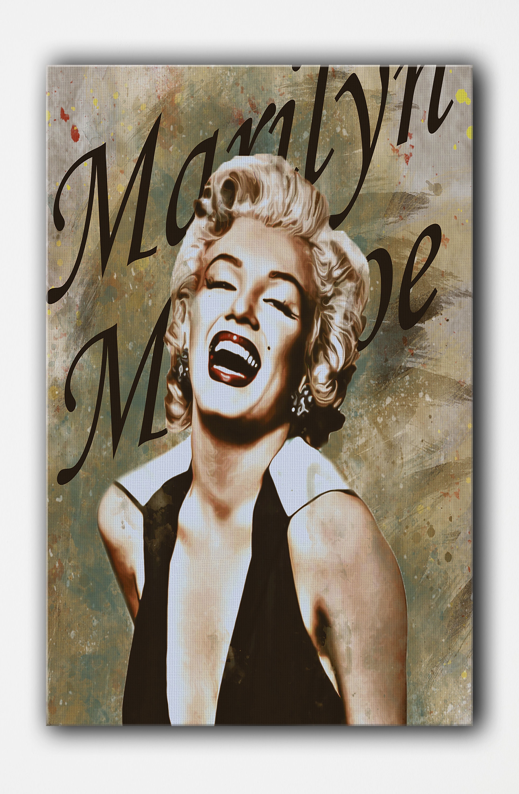 Marilyn Monroe Beauty of Marilyn Monroe Modern Art Canvas