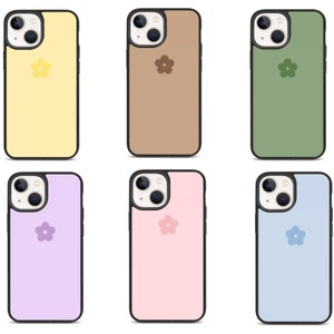 Cute Pastel Retro Daisy Flower Floral Case iPhone 13 Pro Max iPhone 12 Pro Max iPhone 11 iPhone Xr Samsung S22 S21 S20 Plus Ultra Aesthetic
