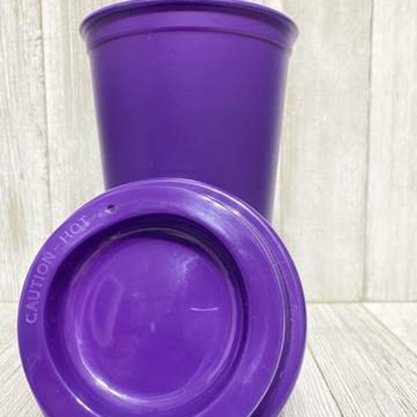 Purple Reusable Coffee Cup