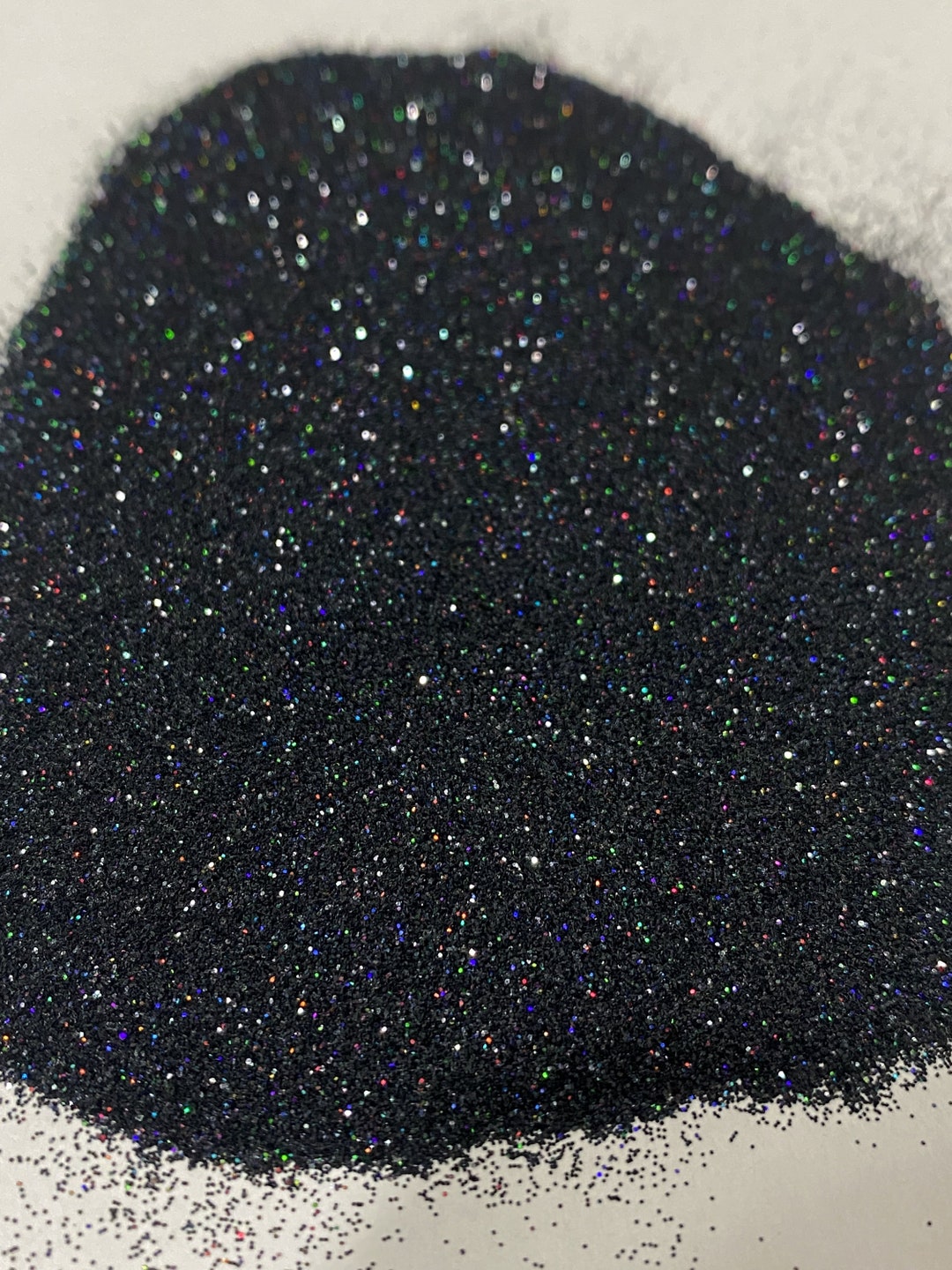 Black Glitter Two-Piece Set