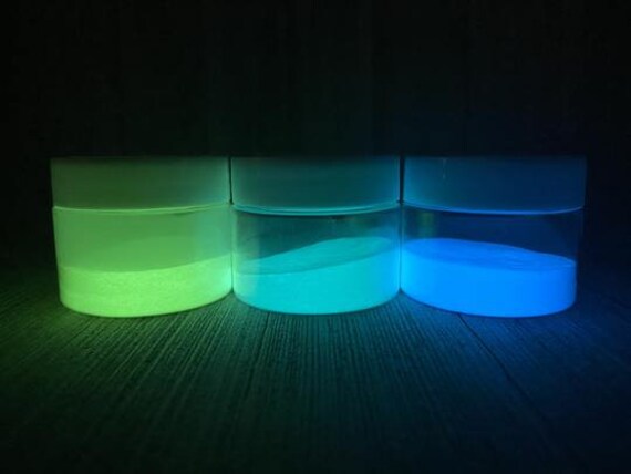 Glow in the Dark Pigment | UV Resin Dye | Epoxy Resin Colorant | Resin  Colouring | Resin Art Supplies (Sky Blue / 10ml)