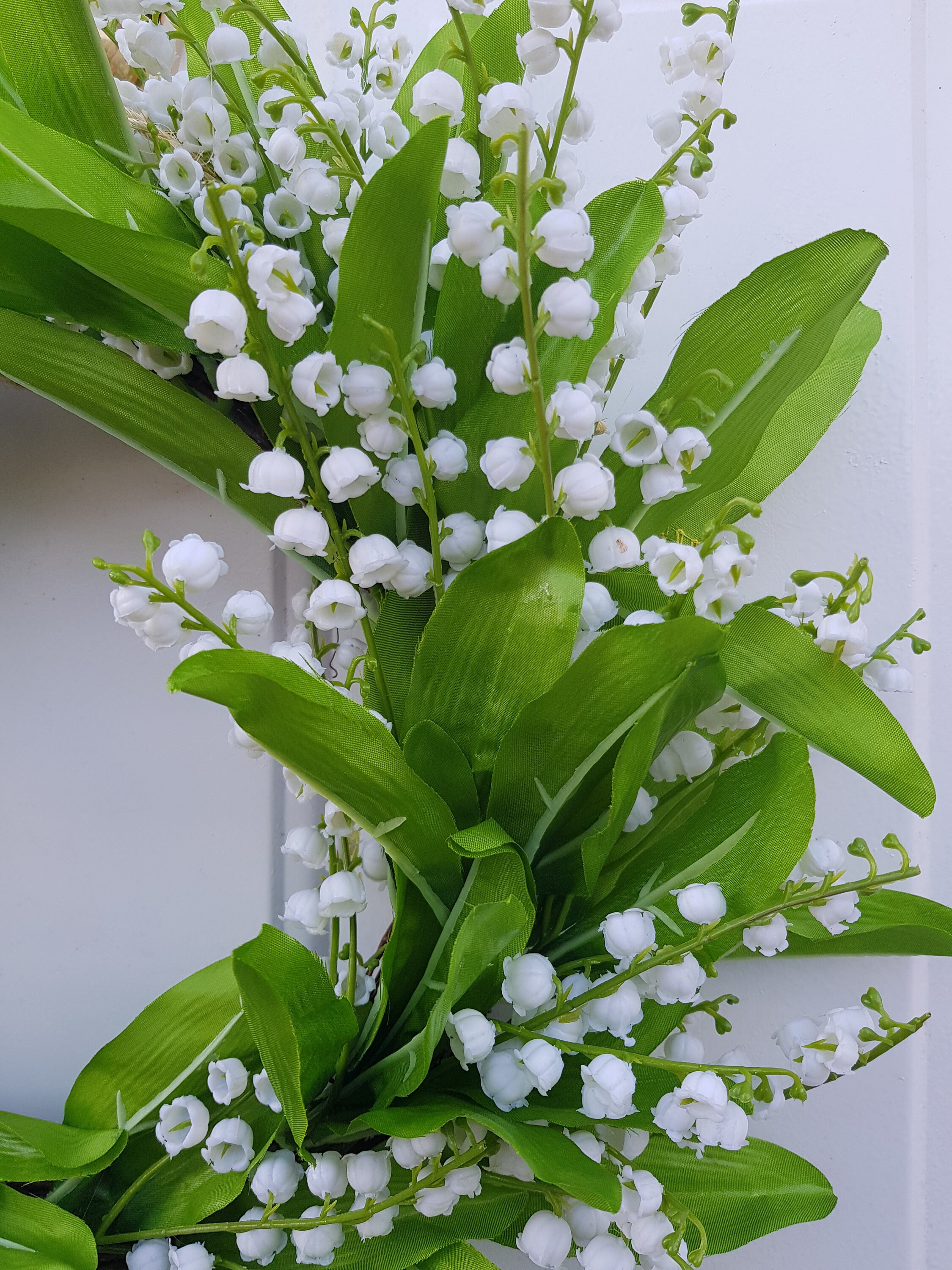 Lily of the Valley Wreath Spring Wreath Summer Wreath Front | Etsy