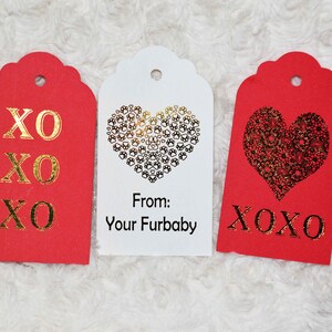 Valentijnsdag Gift Tags | Set van 6