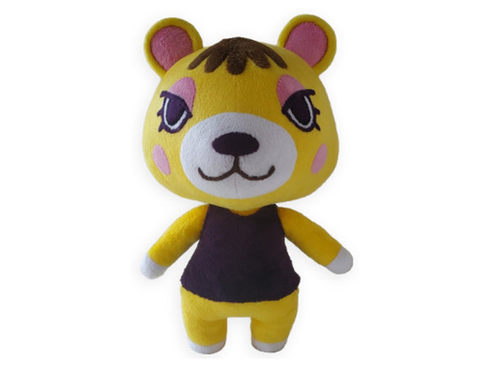 Custom plush toy inspired by Tammy from Animal Crossing cubs | Etsy
