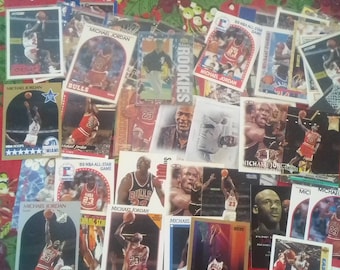 NBA Basketball Michael Jordan Bulk Card Lot OF 5 Trading Cards Great Condition