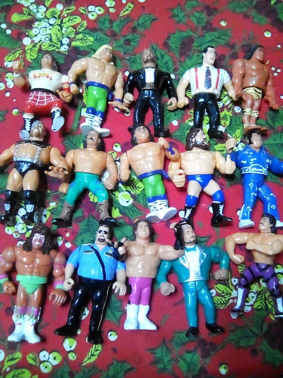 WWF WWE Hasbro Wrestling Action Figure Lot OF 3 I Repeat 3