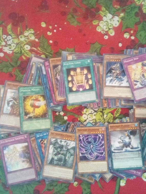 pile of yugioh cards Yugiohs Card Lots 6 magic/spell cards Yugioh cards hi-res stock photography