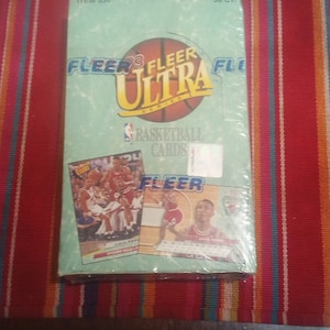 NBA Basketball 1992-1993 Fleer Ultra Series 1 Card Box 36 Packungen versiegelt