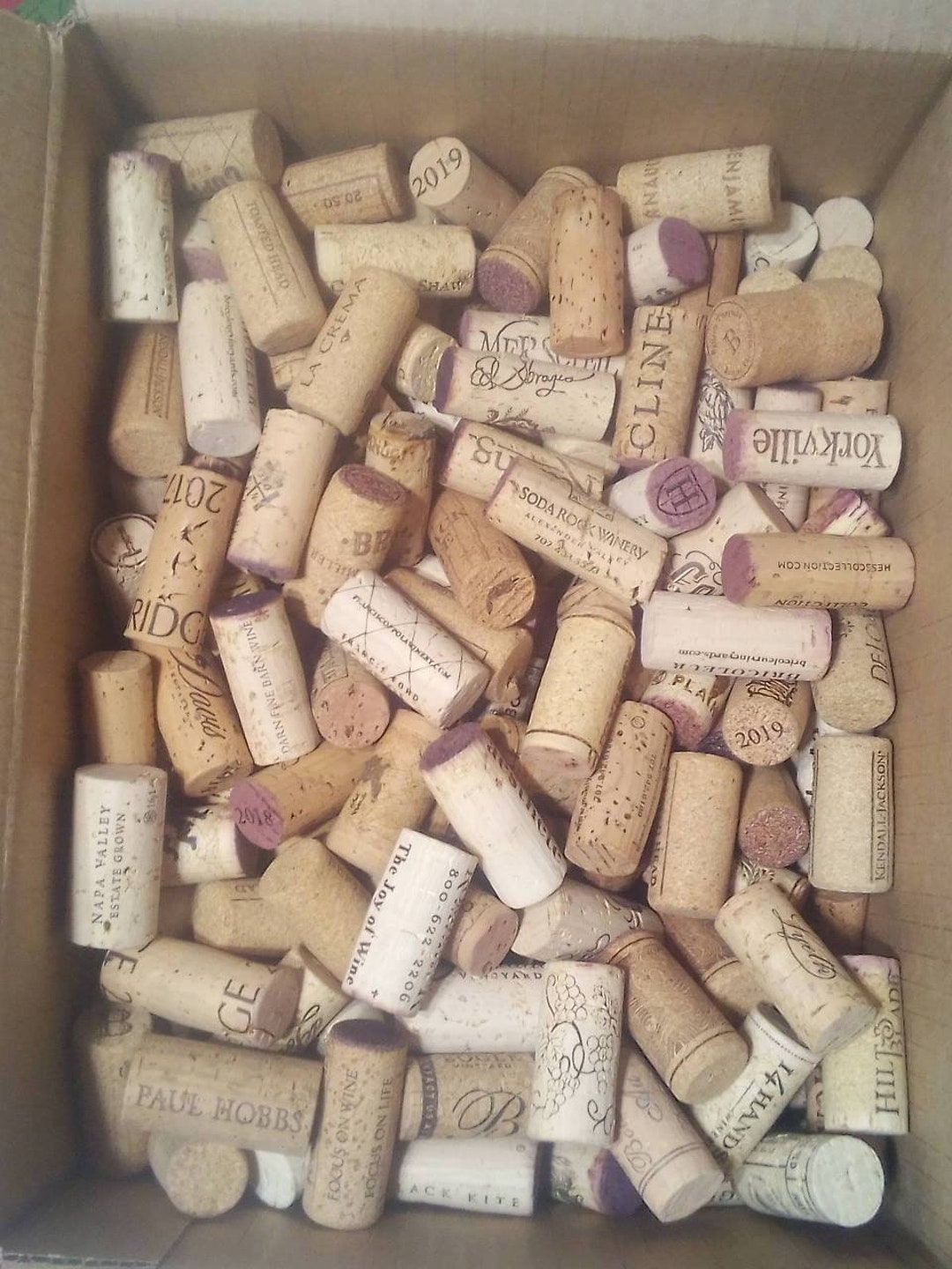 Premium Recycled Corks Natural Wine Corks Lot of 25 Corks Etsy