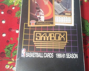 NBA Basketball 1990-1991 Skybox Series 1 Card Box 36 Wax Packs Sealed