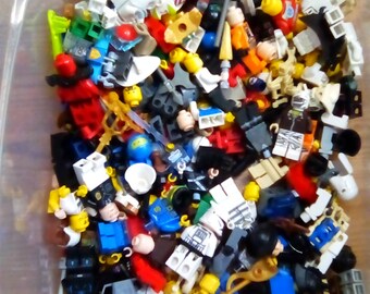 Buy LEGO Bulk Minifigure Lot of 10 100 Genuine Lego Figures Excellent Condition USED Online in India Etsy