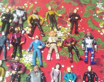 Star Trek Playmates Figure Lot Of 3, I Repeat, 3 Star Trek Figures