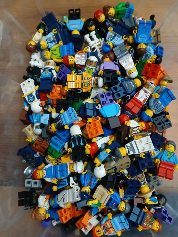 LEGO Bulk Minifigure Lot of 25 100% Genuine Lego Figures Excellent  Condition USED