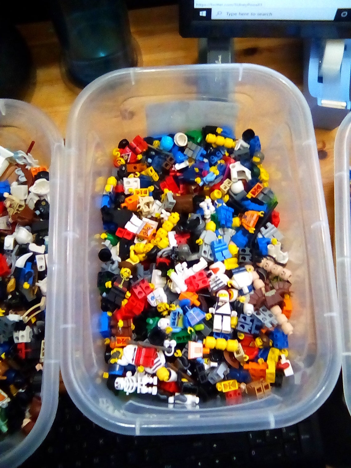 lot of lego figures