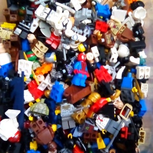 LEGO Bulk Minifigure Lot of 10 100% Genuine Lego Figures Excellent Condition USED