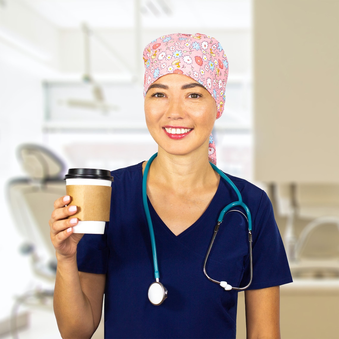 Or Scrub Caps For Women Scrubs For Women Scrub Hats Working Etsy