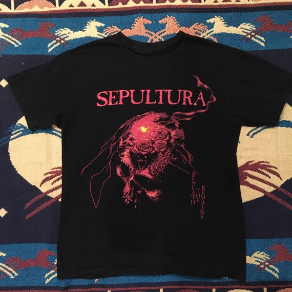 sepultura metal band t-shirt