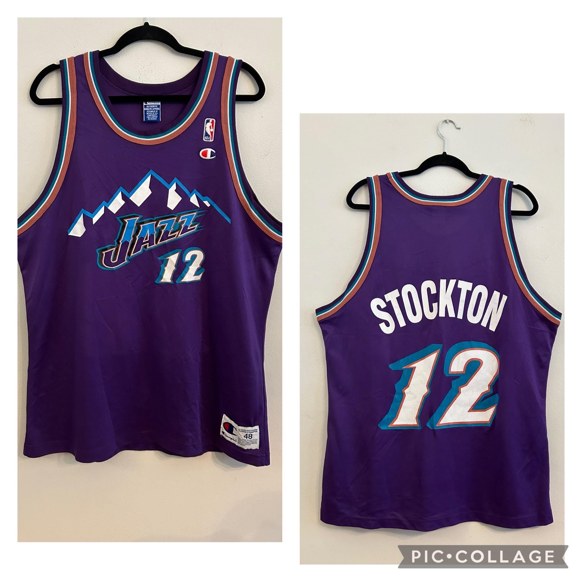 Jazz #12 John Stockton Jersey XXL