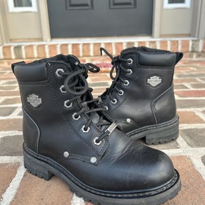 Harley Davidson Moto Boots - Etsy display picture 1