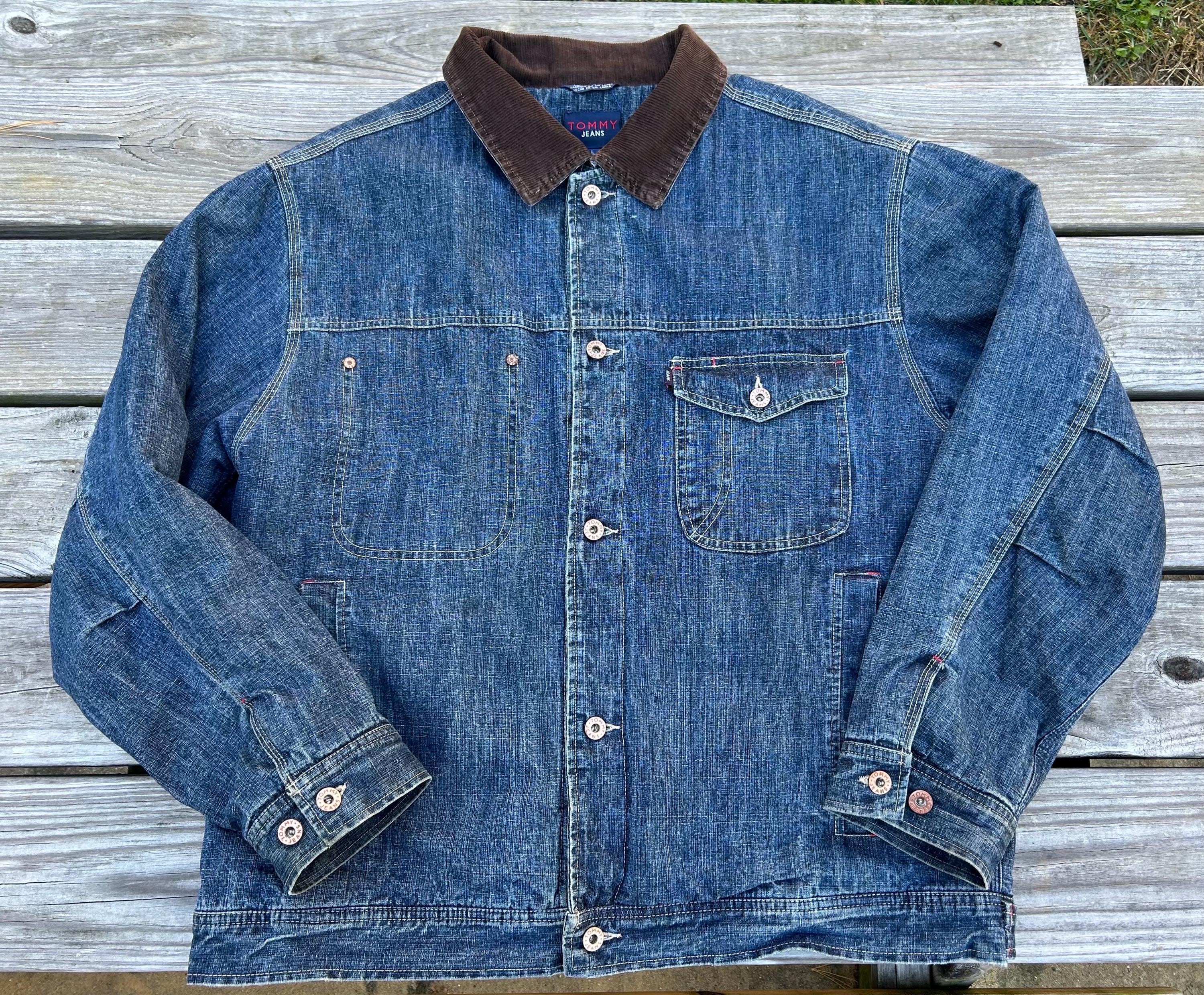 人気★CODE GRAPHY★Corduroy Collar Denim Work Jacket★デニム MUSINSA公式 | Codegraphy Corduroy collar denim work jacket_black
