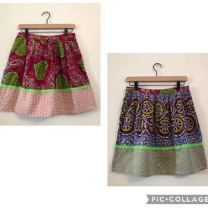 Jupe Moschino Cheap And Chic Florale Colorée - Taille Small (2/3/4), Doublée, Style A-line, Occasion Très Bon état