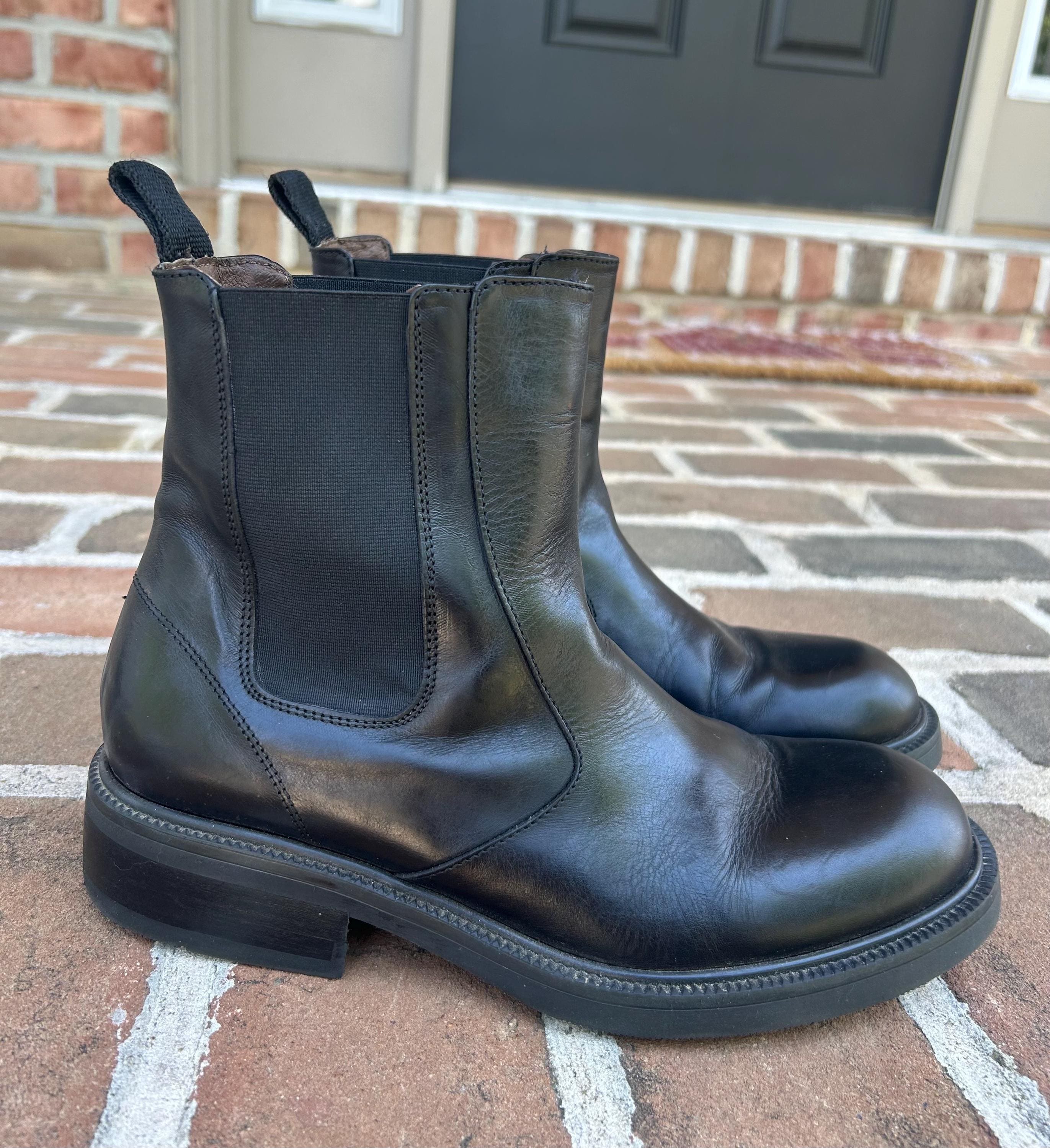 Vintage Italian Leather Boots - Etsy