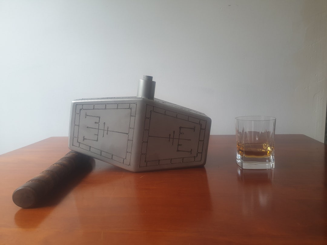 Thor Hammer Whisky Bottle/decanter Etsy