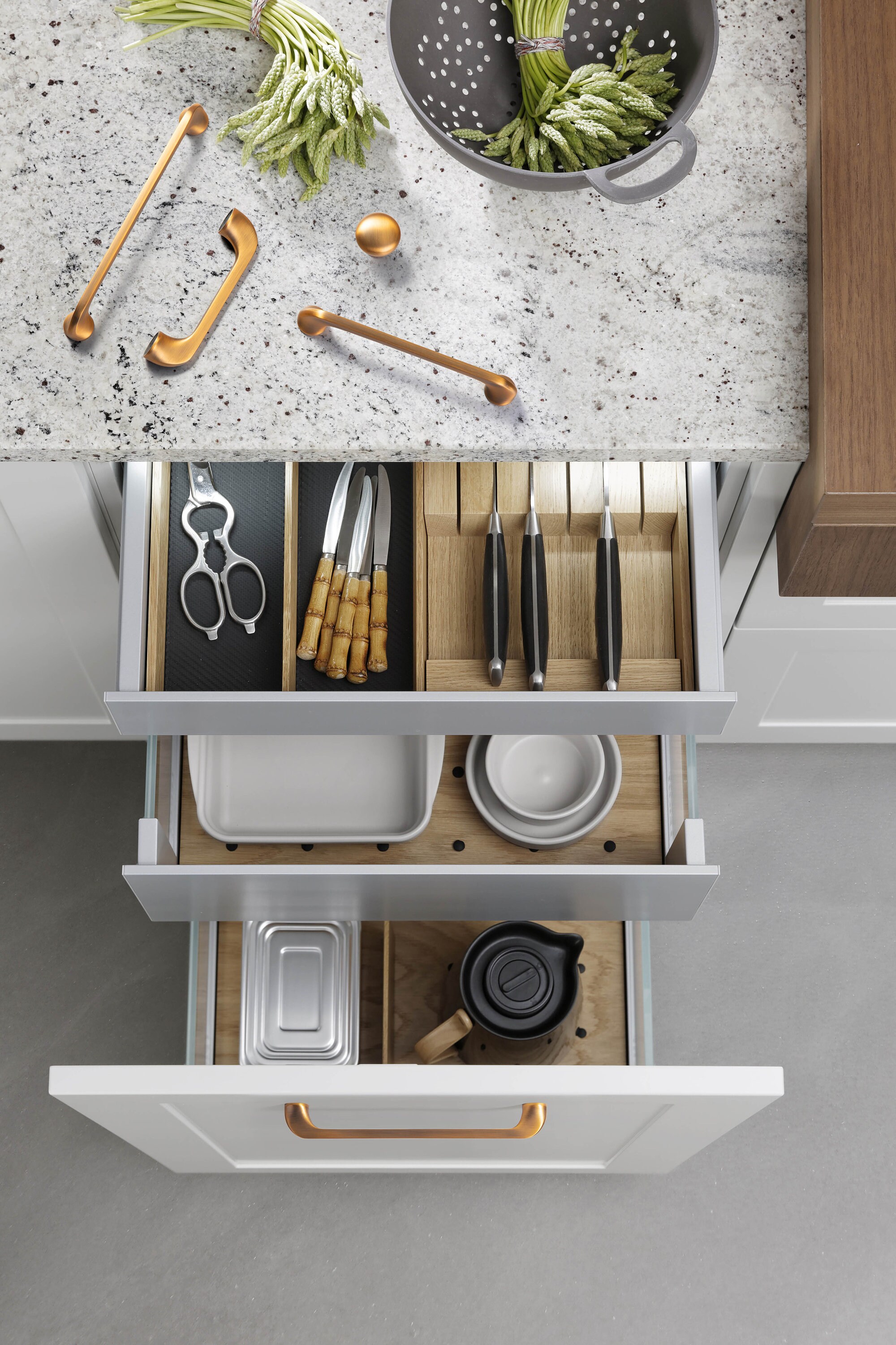 Brushed Bronze Handles Kitchen Drawer Cupboard Pull Etsy