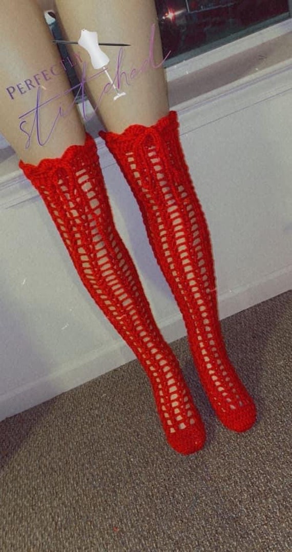 Crochet thigh high PATTERN Pattern only PATTERN Etsy