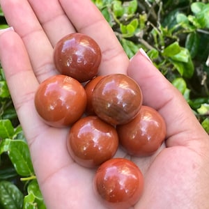 Red Jasper Mini Sphere | Crystal Sphere | Red Jasper Sphere