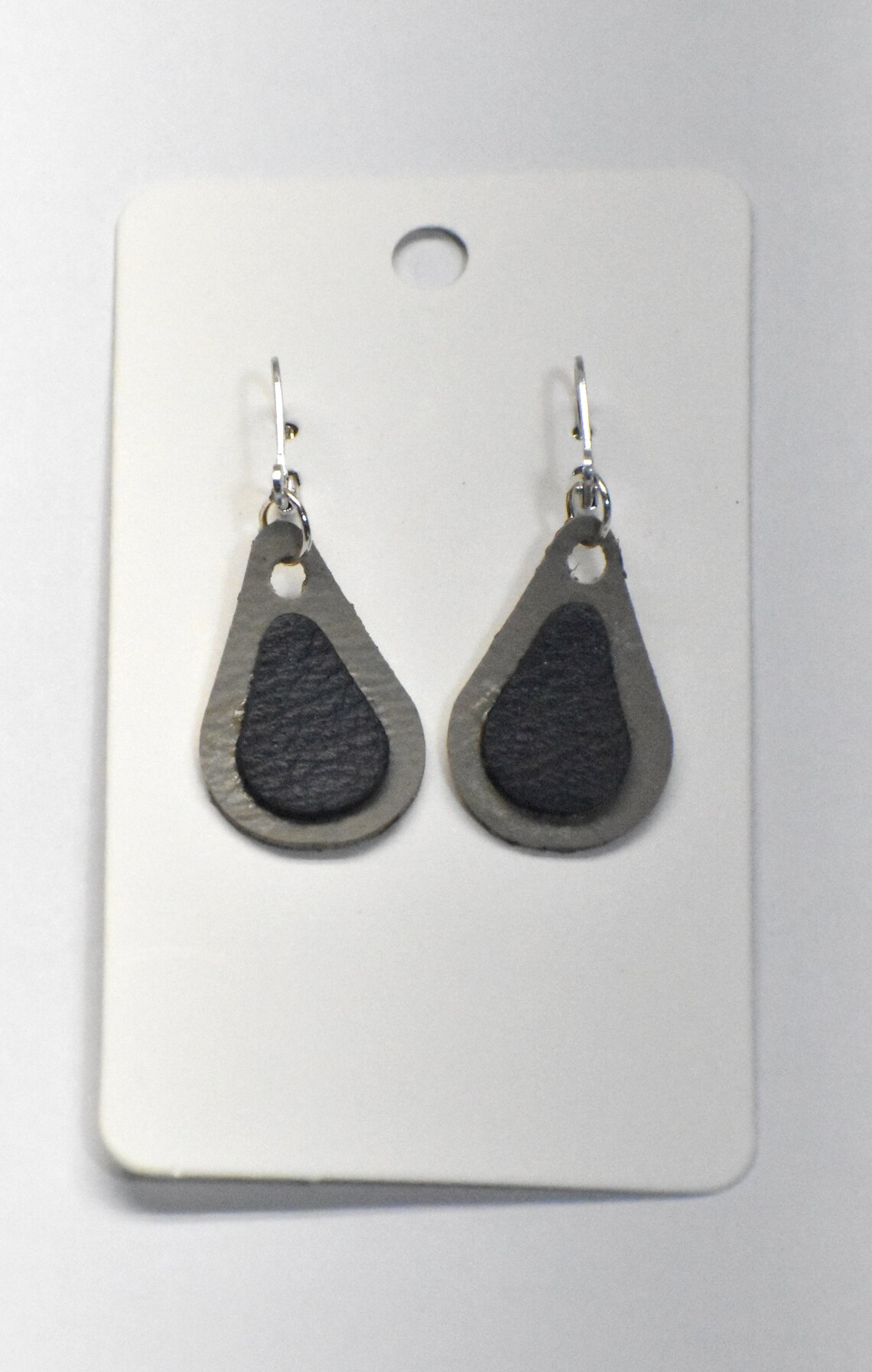 Genuine Leather Handmade Earrings 3 Pairs Etsy UK
