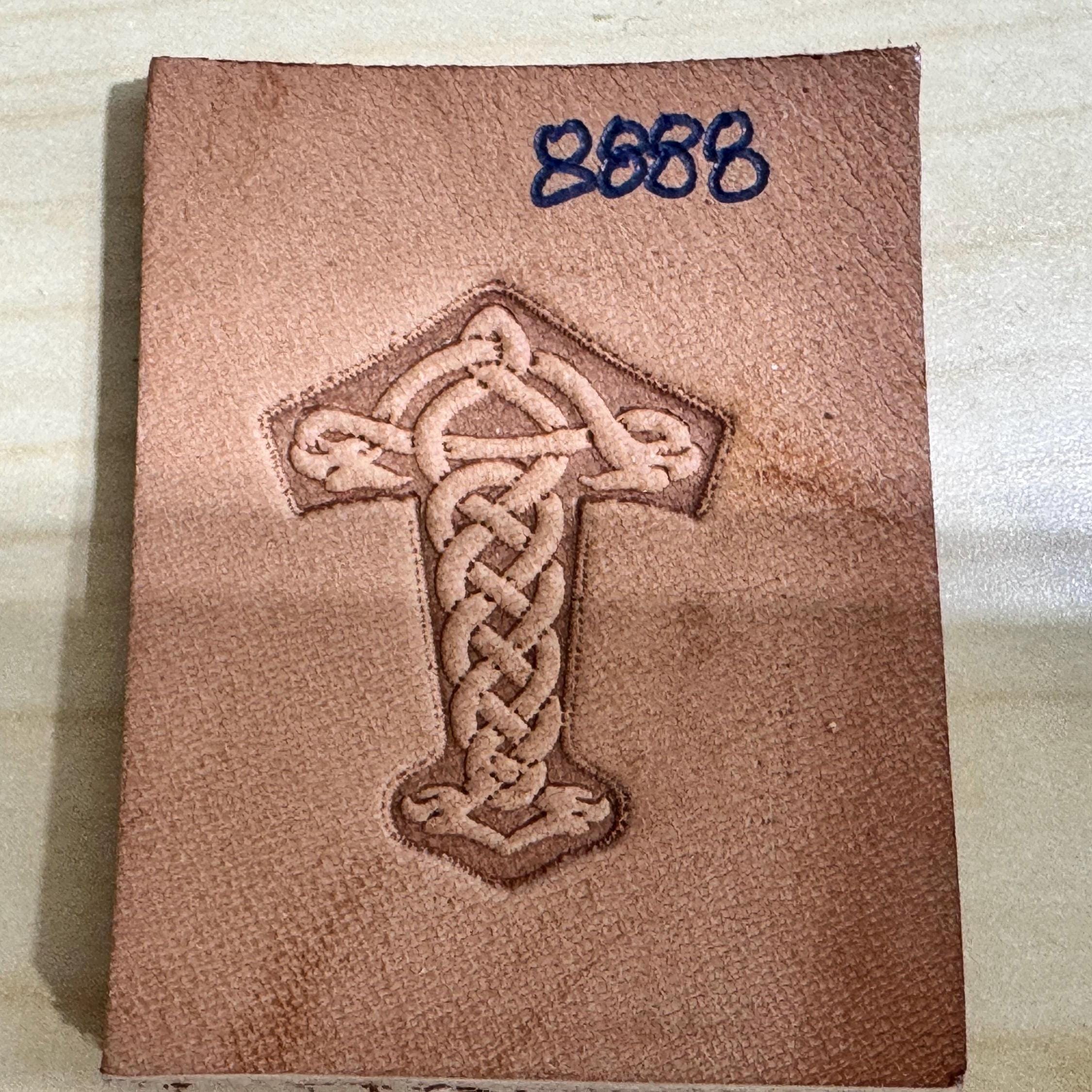 Leather Tooling Stamps Leather Crafting Kit Brass Stamping Tool Brass Leather Stamp Tool #267 - Viking Skull Carving Punch For Leather Crafting Leather Tools Leather Scraps CNC Cut Leather Tools - View #10