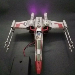 LED lighting kit for Bandai Star Wars 1/72 Vader's TIE Advanced x1 LED lighting kit for Bandai Star Wars 1/72 Vader's TIE Advanced x1