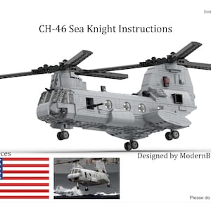 CH-46 Sea Knight Custom Building Instructions