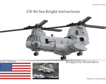 CH-46 Sea Knight Custom Building Instructions
