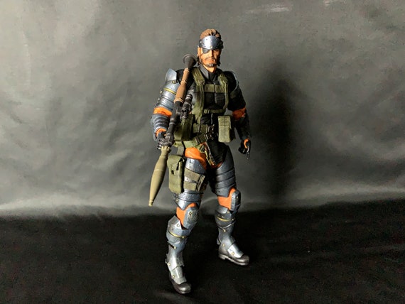 Metal Gear Solid Peace Walker Play Arts Kai Snake Battle Dress Etsy Ireland