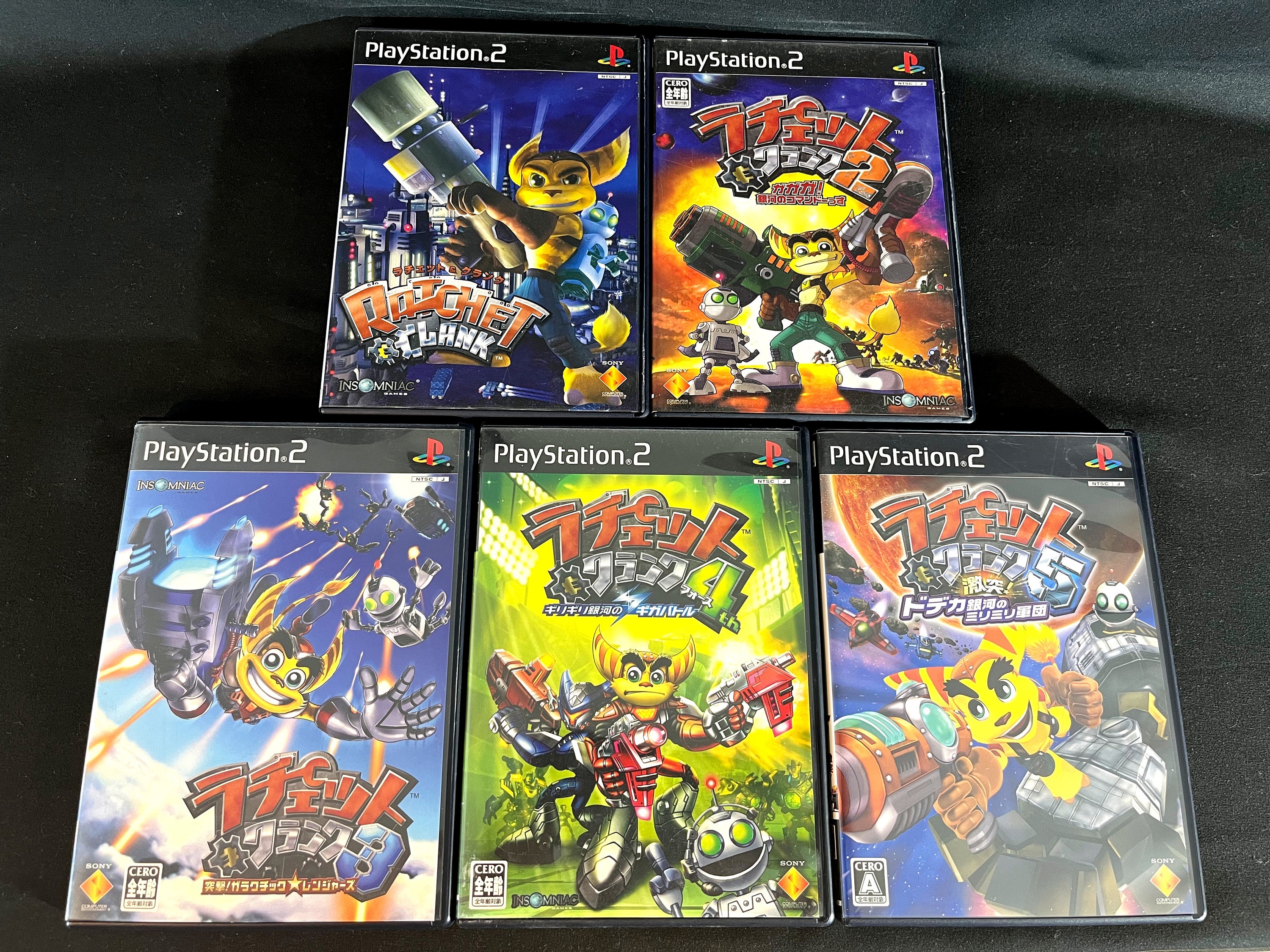 Buy PS2 Ratchet and Clank 1 2 3 4 5 set PlayStation from Japan