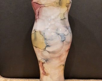 ヴィンテージ ムラノガラス FRANCO MORETTI パフュームボトル Franco Moretti Satinato Perfume Bottle Rare Green Vintage