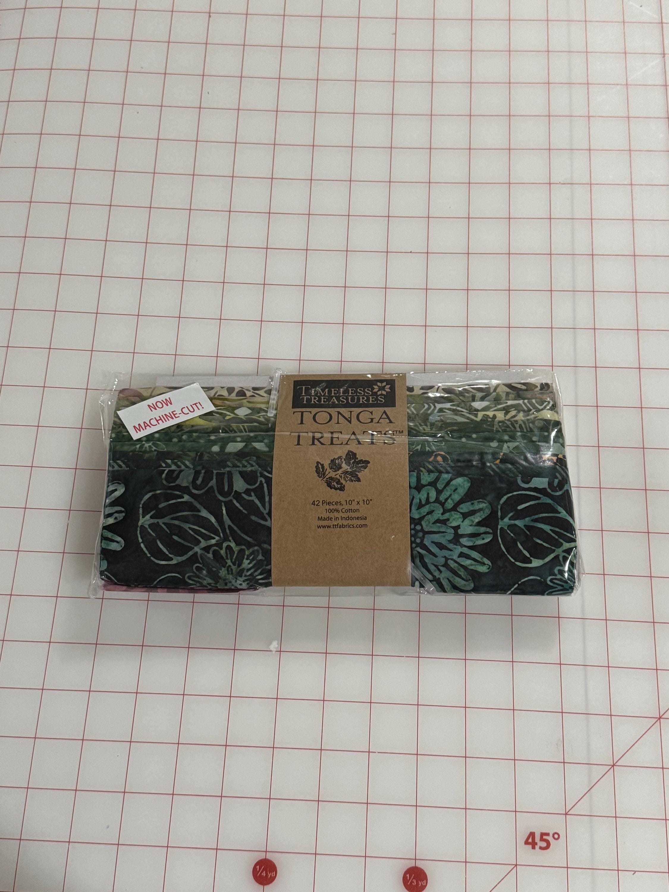Rose Petal Tonga Batiks – 10" Squares | Timeless Treasures Tonga Treats ...