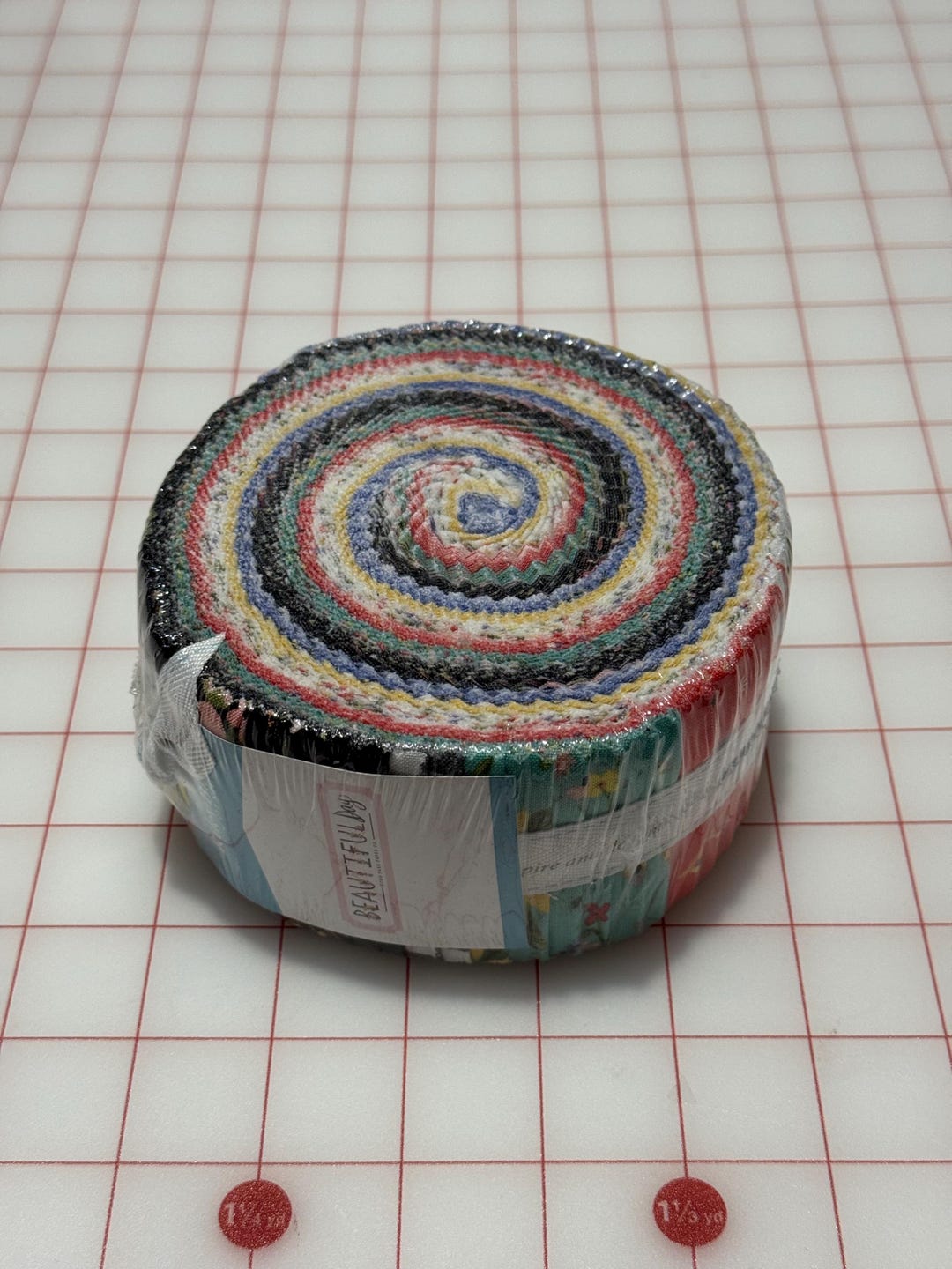 Roll It Riley Beautiful Day Jelly Roll by Riley Blake – 40 Precut 2.5