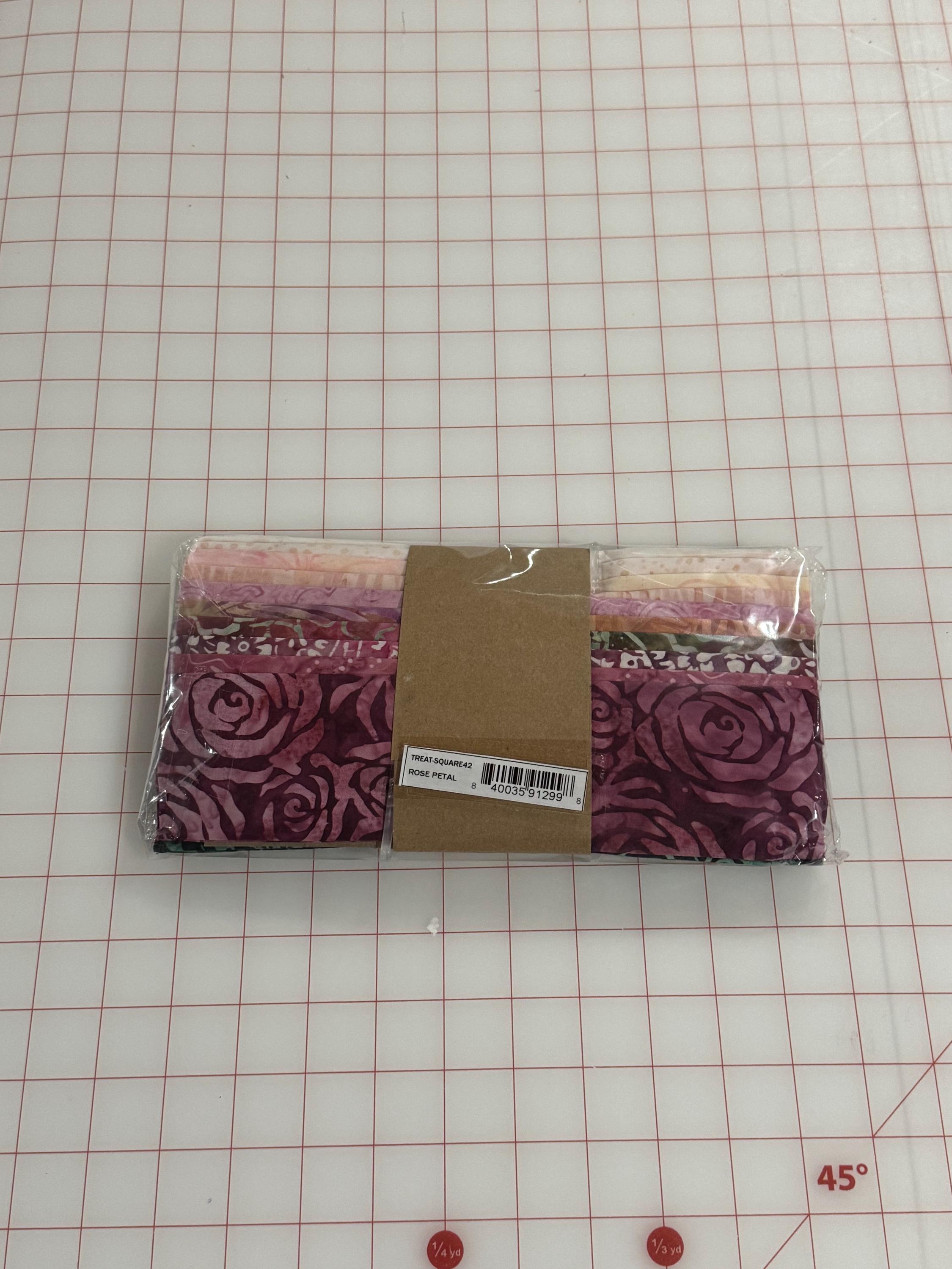 Rose Petal Tonga Batiks – 10" Squares | Timeless Treasures Tonga Treats ...