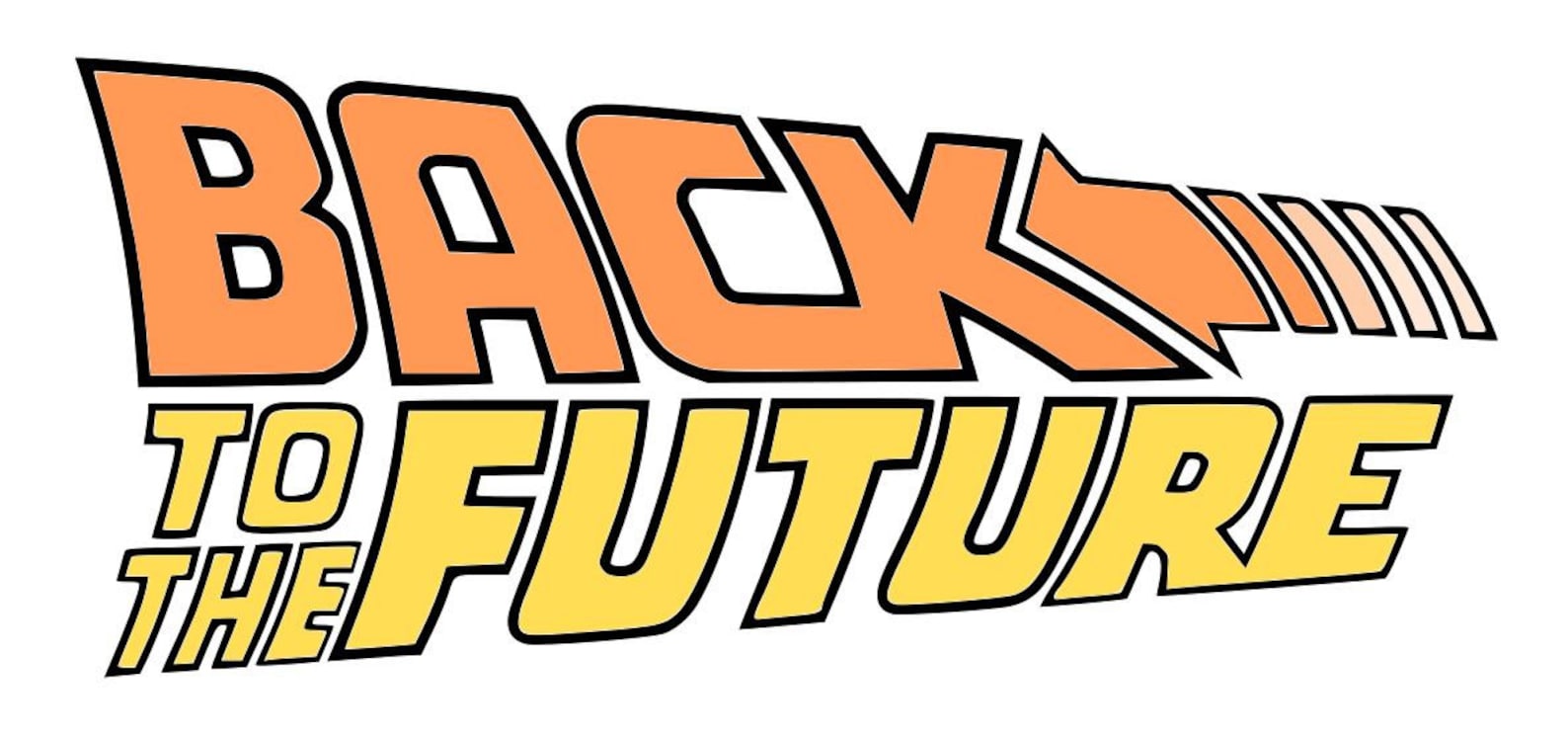 Back to the Future Film Emblem Logo SVG Cutting Files for the | Etsy