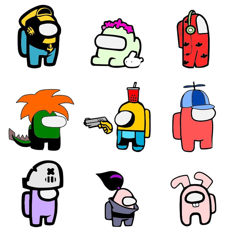 Download 60 Images Among Us Impostor SVG Cutting Files for the ...