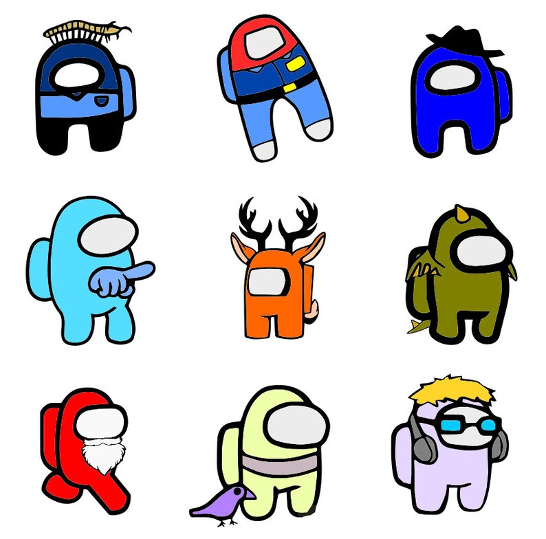 Download 60 Images Among Us Impostor SVG Cutting Files for the ...