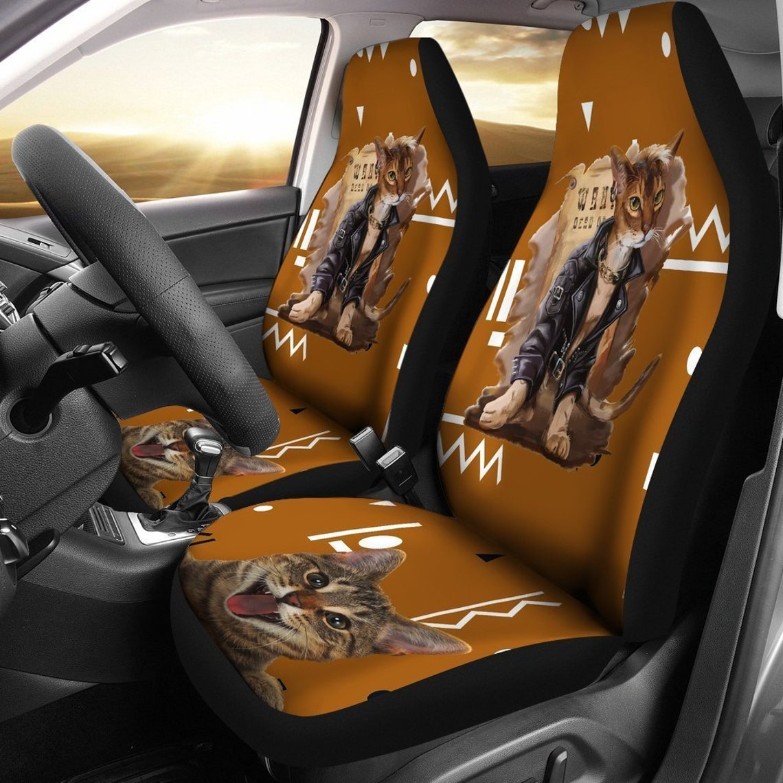 Cute Cat Car Seat covers Personalized Universal Car Seat Etsy