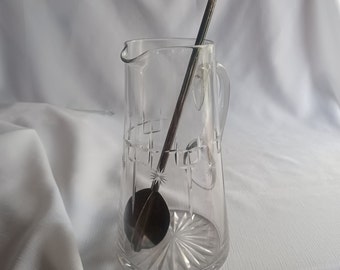 Hawkes silverplated stirrer for a cocktail pitcher.  (Stirrer only)