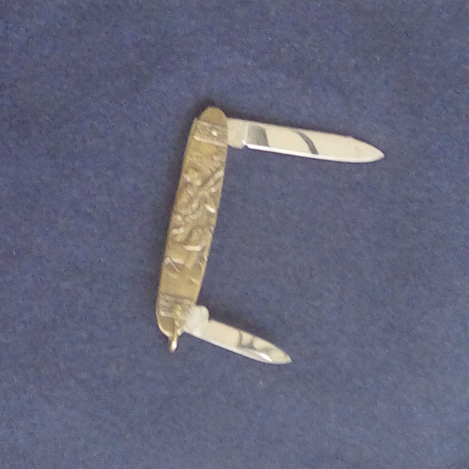 Arnex pocket knife with duck hunting scene Etsy